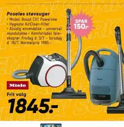 Bilka Poseløs støvsuger tilbud