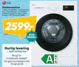 Bilka LG Vaskemaskine tilbud
