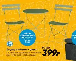 Bilka Enghøj cafésæt - green tilbud