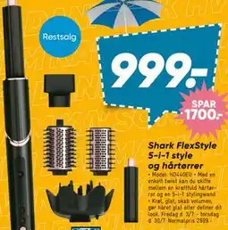 Bilka Shark FlexStyle 5-i-1 style og hårtørrer tilbud