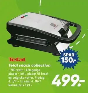 Bilka Tefal snack collection tilbud