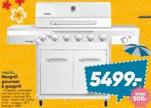 Bilka Nexgrill gourmet 6 gasgrill tilbud