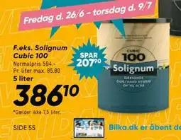 Bilka Solignum Cubic 100 tilbud