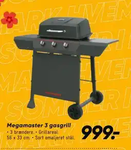 Bilka Megamaster 3 gasgrill tilbud