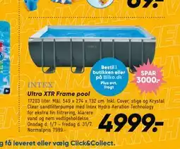 Bilka Ultra XTR Frame pool tilbud