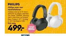 Bilka Philips over-ear høretelefoner tilbud