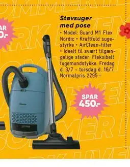 Bilka Støvsuger med pose tilbud
