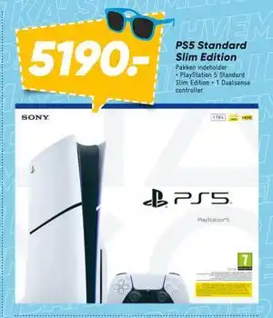 Bilka PS5 Standard Slim Edition tilbud