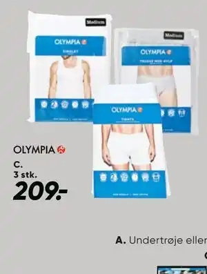 Bilka Olympia Undertrøje, tights eller trusser tilbud