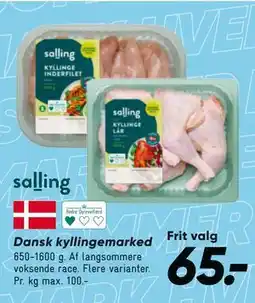 Bilka Dansk kyllingemarked tilbud