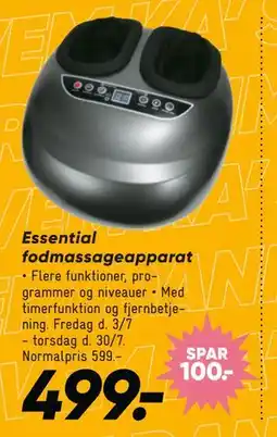 Bilka Essential fodmassageapparat tilbud