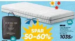 Bilka Nordisk Fjer springmadras tilbud