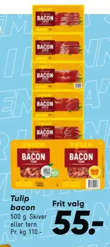 Bilka Tulip bacon tilbud