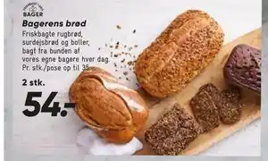 Bilka Bagerens brød tilbud