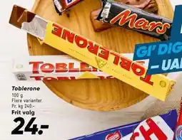 Bilka Toblerone tilbud