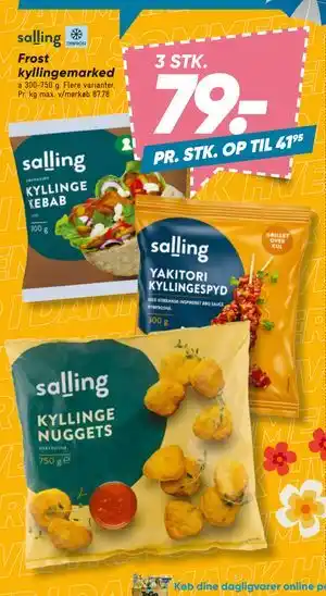 Bilka Frost kyllingemarked tilbud