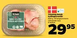 Netto Velsmag dansk kyllingeoverlår tilbud