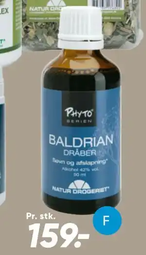Bilka Natur drogeriet baldrian dråber tilbud