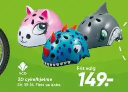 Bilka 3D cykelhjelme tilbud