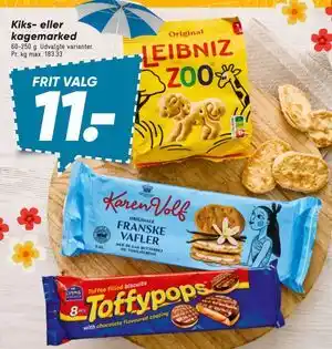 Bilka Kiks- eller kagemarked tilbud