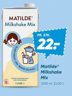 Matilde Milkshake Mix