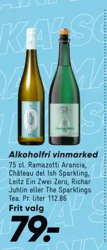 Bilka Alkoholfri vinmarked tilbud