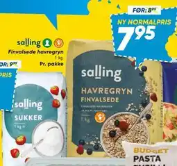 Bilka salling Finvalsede havregryn tilbud