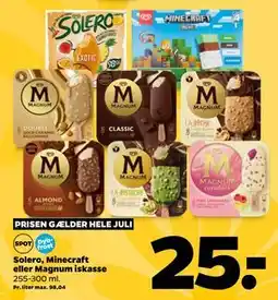 Netto Solero, Minecraft eller Magnum iskasse tilbud