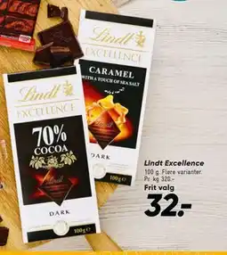 Bilka Lindt Excellence tilbud