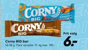 Bilka Corny BIG bar tilbud
