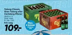 Bilka Tuborg Classic, Grøn Tuborg eller Carlsberg Pilsner tilbud