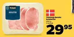 Netto Velsmag danske koteletter tilbud