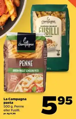 Netto La Campagna pasta tilbud
