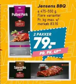 Bilka Jensens BBQ tilbud