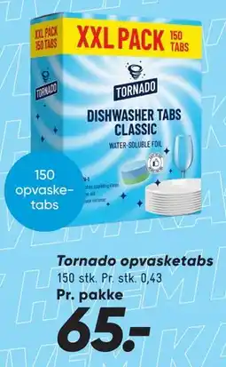 Bilka Tornado opvasketabs tilbud