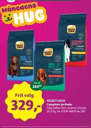 SELECT GOLD Complete tørfoder