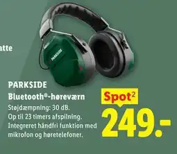 Lidl PARKSIDE Bluetooth -høreværn tilbud