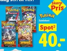 Lidl Pokémon Samlekort tilbud