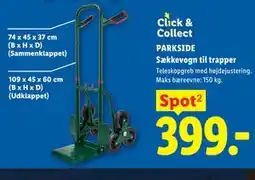 Lidl PARKSIDE Sækkevogn til trapper tilbud