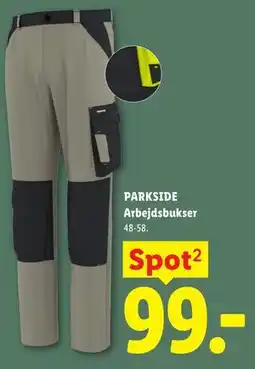 Lidl PARKSIDE Arbejdsbukser tilbud