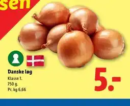 Lidl Danske løg tilbud