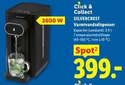 Lidl SILVERCREST Varmtvandsdispenser tilbud