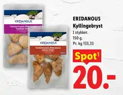 Lidl Eridanous Kyllingebryst tilbud