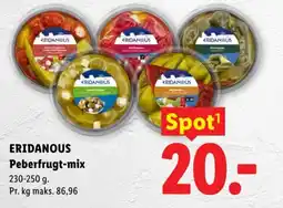 Lidl Eridanous Peberfrugt-mix tilbud
