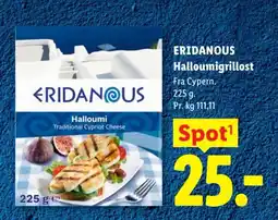 Lidl Eridanous Halloumigrillost tilbud