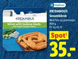 Lidl Eridanous Sesambörek tilbud