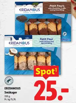 Lidl Eridanous Småkager tilbud