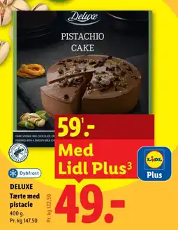 Lidl Deluxe Tærte med pistacie tilbud