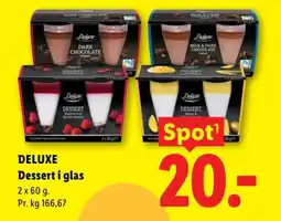 Lidl Deluxe Dessert i glas tilbud