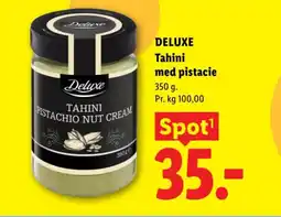 Lidl Deluxe Tahini med pistacie tilbud
